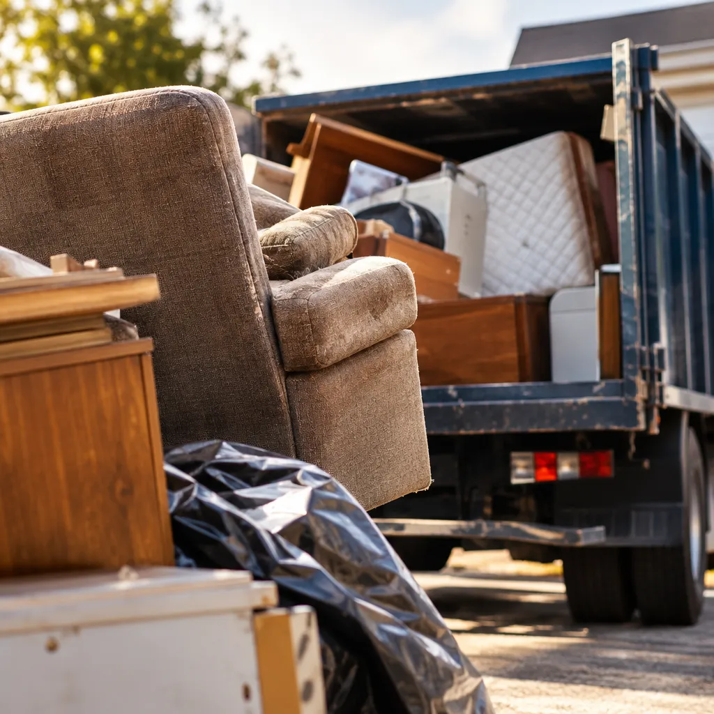 Enlèvement et transport d'encombrants en camion en Haute-Garonne